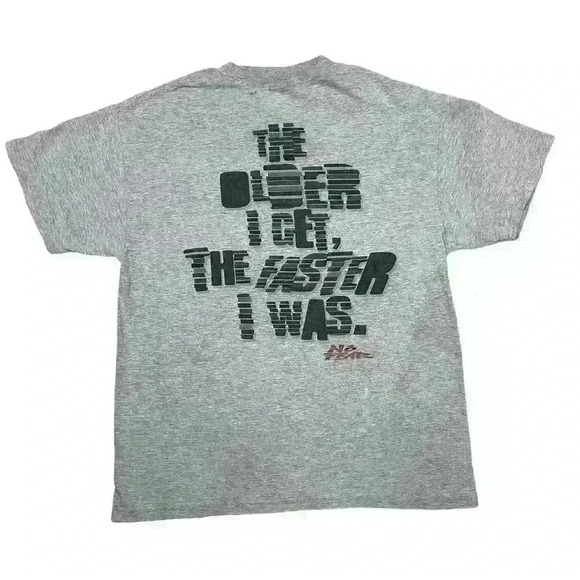 No Fear Other - vintage y2k No fear t-shirt size large grey color